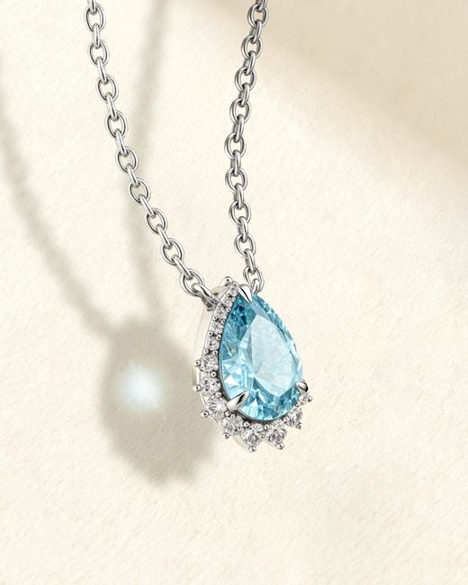 Arte Madrid Blue Casa Real Celeste Necklace