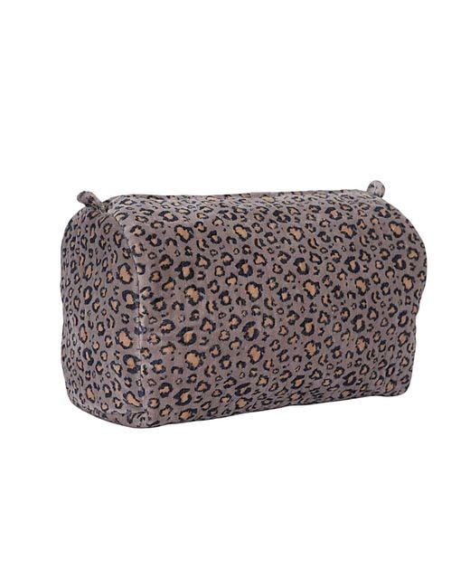 Conscious Yoga Collective Gray The Velvet Leopard Three Piece Travel Set