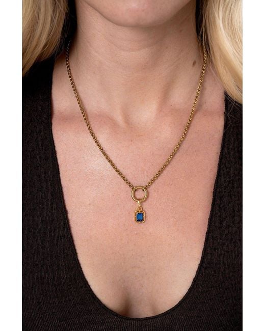 Zynnia Collective Blue September/Sapphire Birthstone Charm