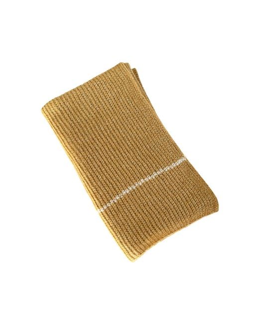 Heritagemoda Multicolor Golden Pure Alpaca Handmade Scarf