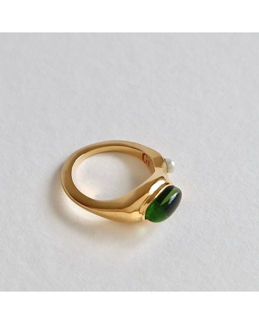 Gem Island Metallic Chira Ring