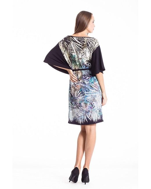 Conquista Black Tie Waist Dress