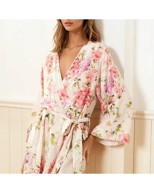Yumi Kim Pink Dream Lover Ivory Robe