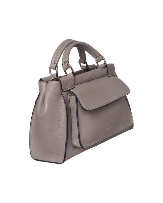 BELYSA Brown Rachel Leather Crossbody