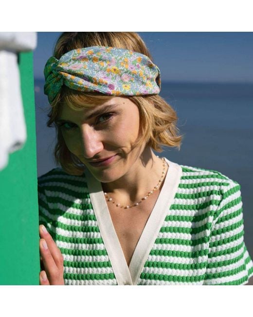LE COLONEL Multicolor Lemonade Poppy Liberty Headband