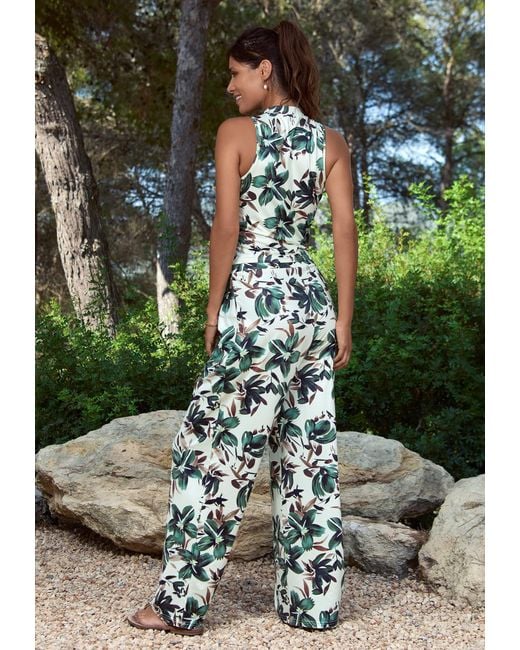 Chic by Lirette Natural Neutrals Palazzo Pants Bastimentos