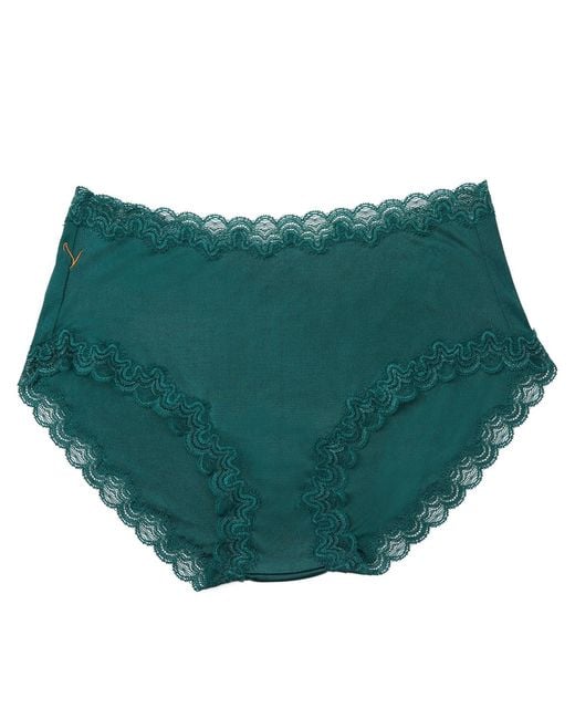 Uwila Warrior Green Soft Silk Briefs