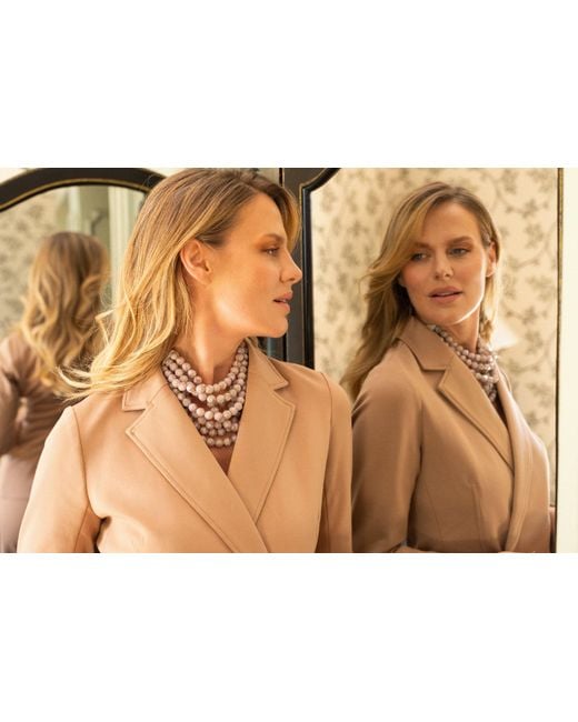 Fairchild Baldwin Natural Neutrals Bella Iridescent Mushroom Necklace