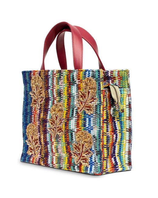 Simitri Red Mahogany Tote