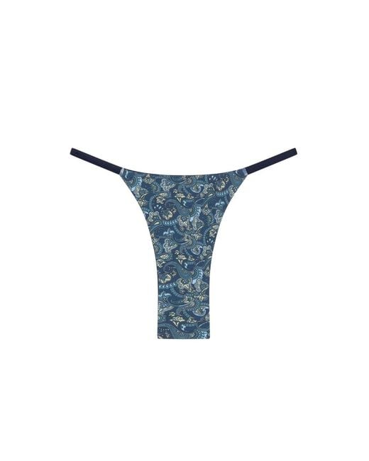 Aja Swimline Blue Azure Bikini Bottom