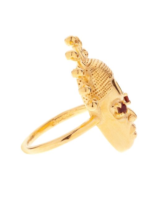 Lee Renee Metallic Voodoo Legba Ring