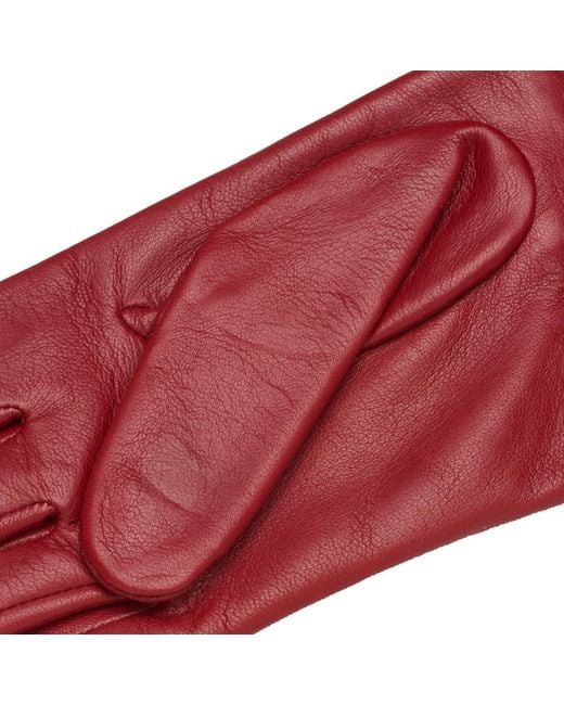 1861 Glove Manufactory Red Avellino