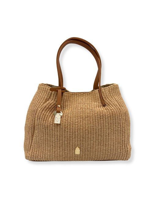 Franchetti Bond Brown Neutrals Petra Italian Raffia Classic