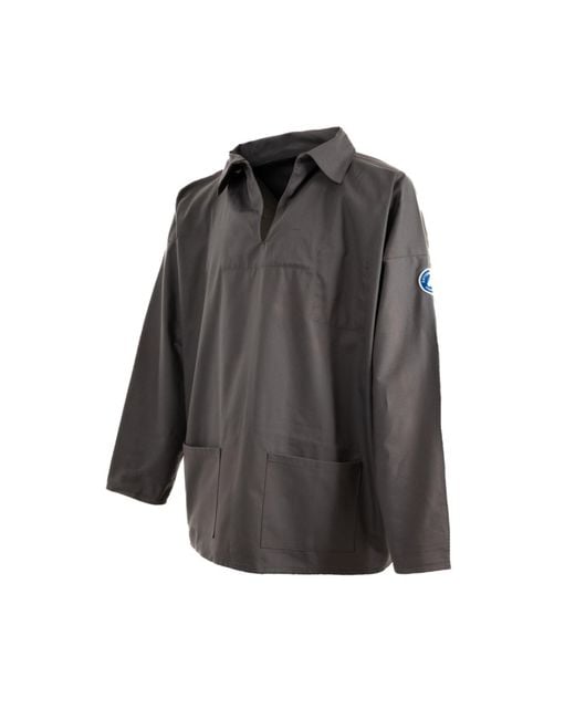 Arthur Beale Gray Open Neck Sailors' Smock for men