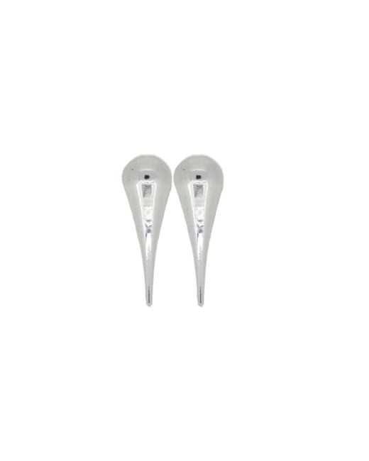 Vicki Sarge Metallic The Single Stud Earrings