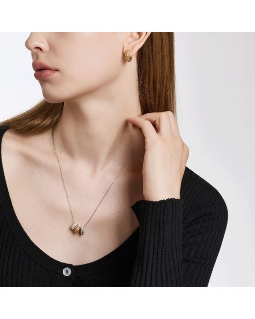 Didier Dubot Metallic Sensuelle Raw Mixed Metal Necklace