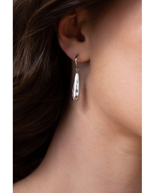 Zynnia Collective Metallic Everyday Teardrop Dangles