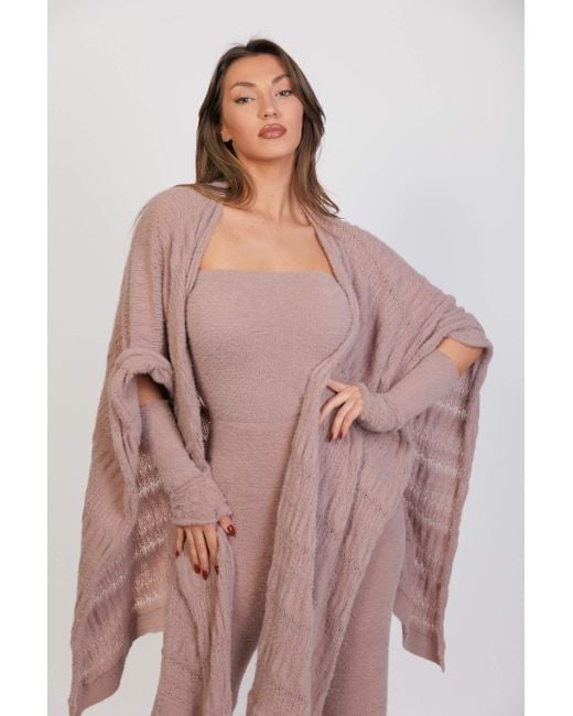 Maison Bogomil Pink Knit Bodycon Jumpsuit