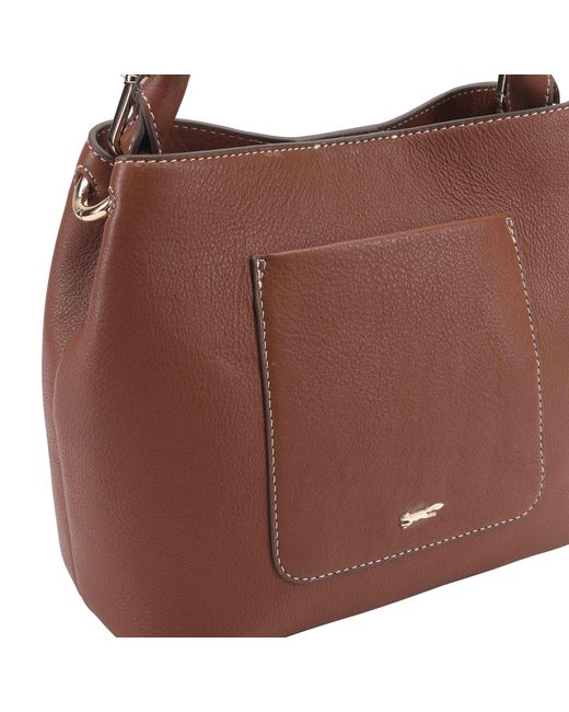 Paul Costelloe Brown Rosa Leather Bag