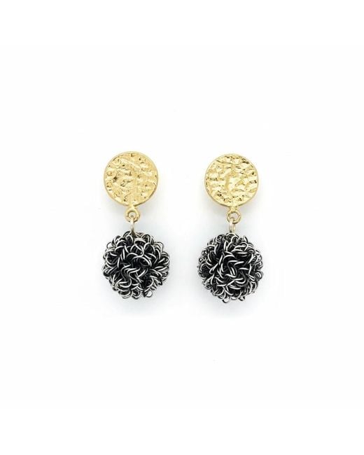 By Virgo Metallic Rita Earrings