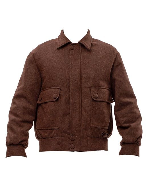Maison Bogomil Brown Blouson Jacket for men