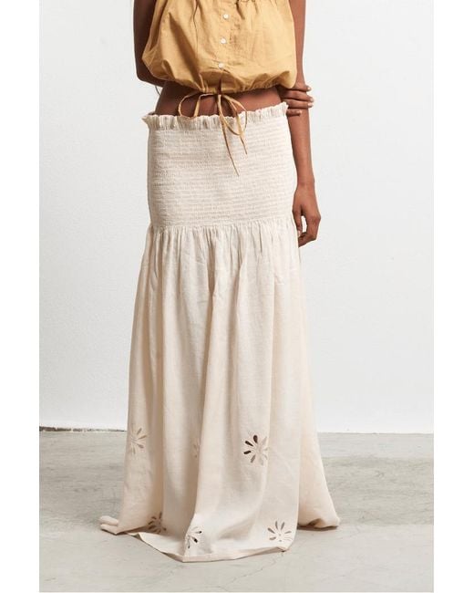 Par & Escala White Alma Skirt