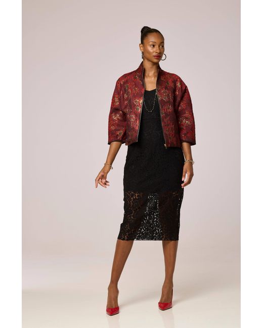 Lioness by Tf Red Blooming Jacket