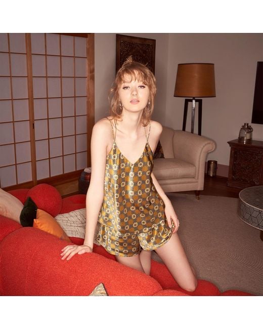 Emma Wallace Green Izzy Cami Set