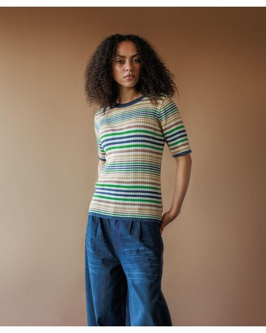 Mabli Blue Caravan Tee