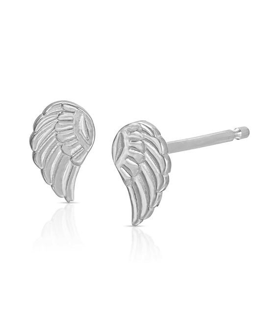 Maya Brenner Metallic Charm Stud