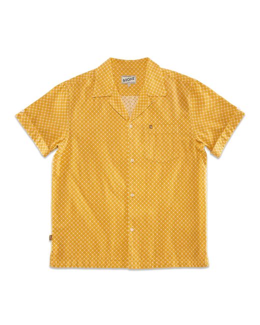 &SONS Trading Co Yellow Vista Shirt for men