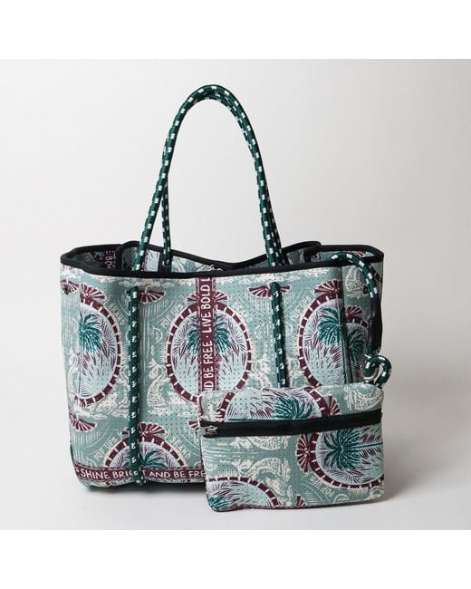 Pop Ups Brand Blue Everyday Tote Pop Ups Scarf