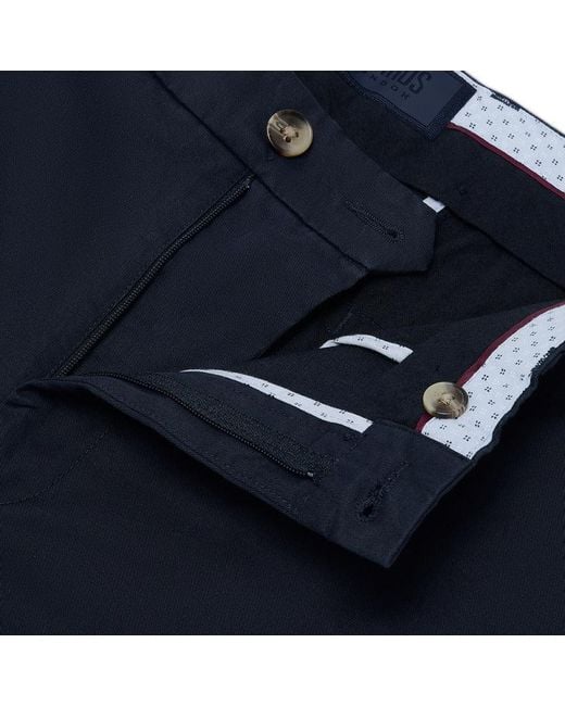 Guards London Blue Tailored Chinos for men