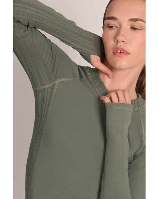 The Koozy Gray Montebello Long Sleeve Top