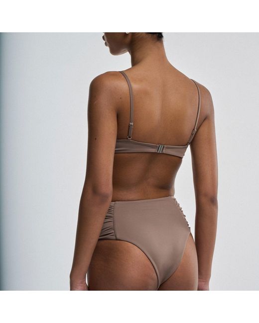 Veroni Swim Brown Neutrals Naomi Bikini Top