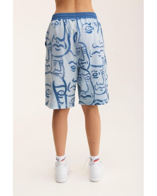 mysimplicated Blue Bermuda Shorts