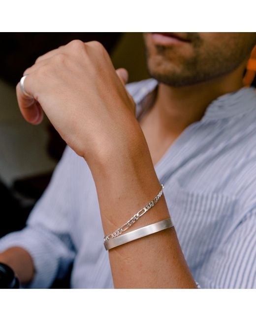 Coco & Kinney Metallic Ben Bangle for men