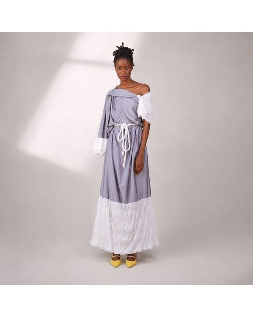 Miro Misljen Blue Fantasy Dress