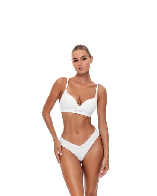 GOD SAVES QUEENS White Second Skin Cheeky Panty