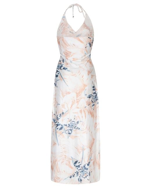 Chic by Lirette White Halter Dress Contadora