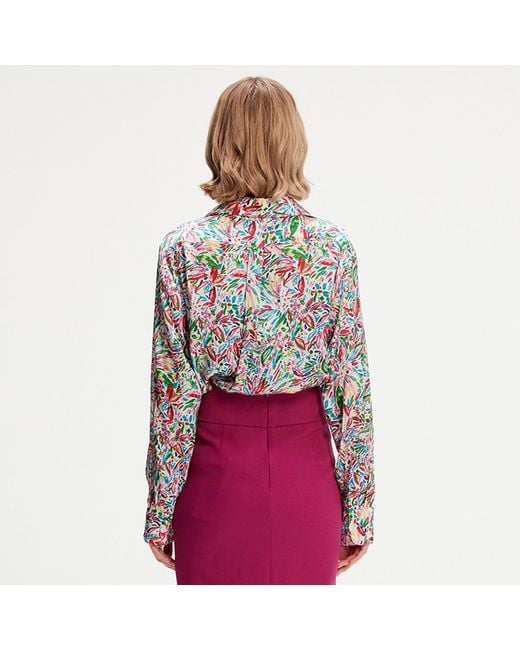 Smart and Joy Multicolor Liberty Print Blouse
