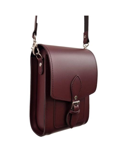 Zatchels Purple Marsala Red