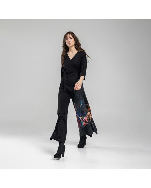 ARTISTA Black Secret Beauty Pleated Jumpsuit