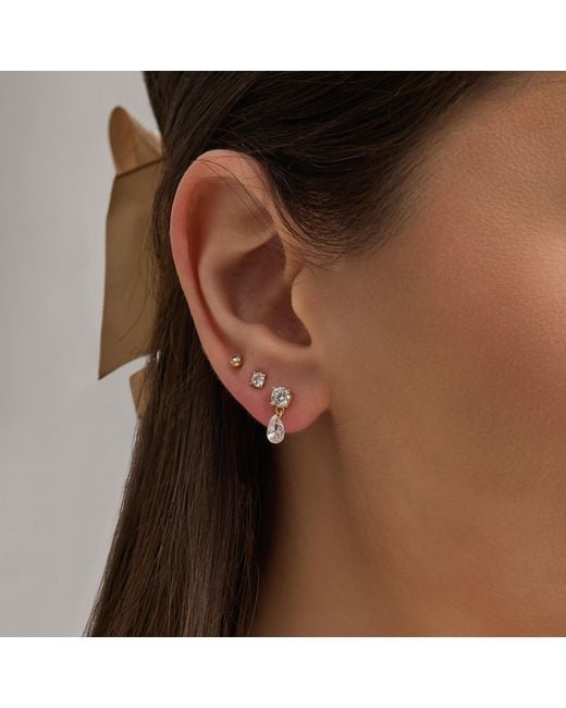 Esterah Yellow Drop Studs