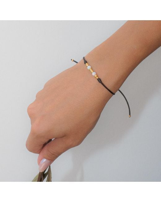 Tvento Black The Lumina Nox Bracelet for men