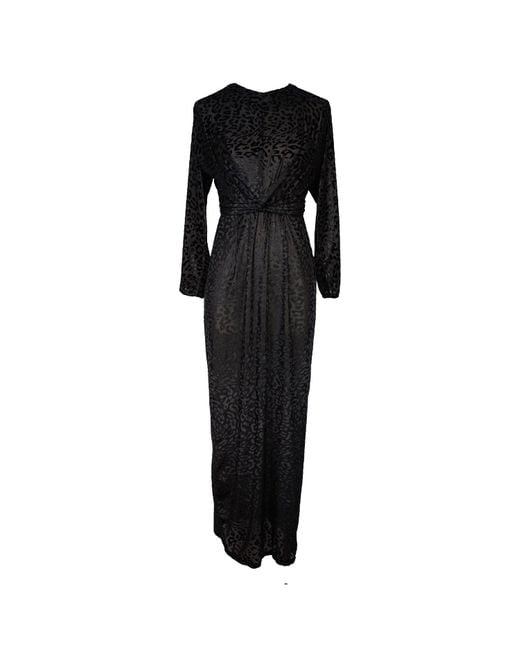 Jennafer Grace Black Of The Night Twist Dress