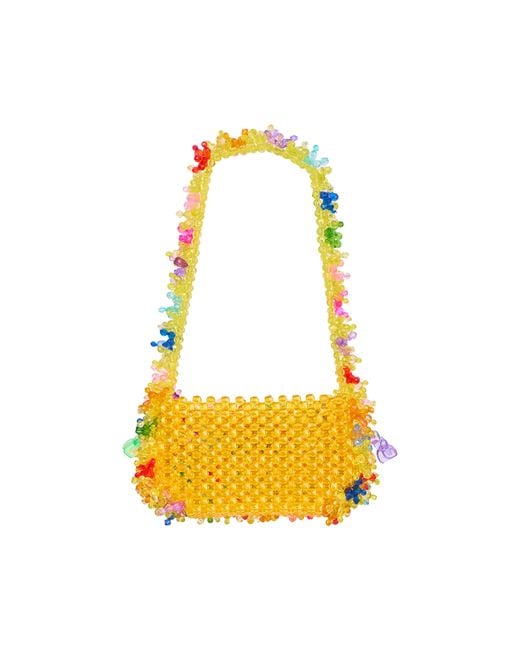Tillie Beads Yellow Mallow Wander Shoulder Bag