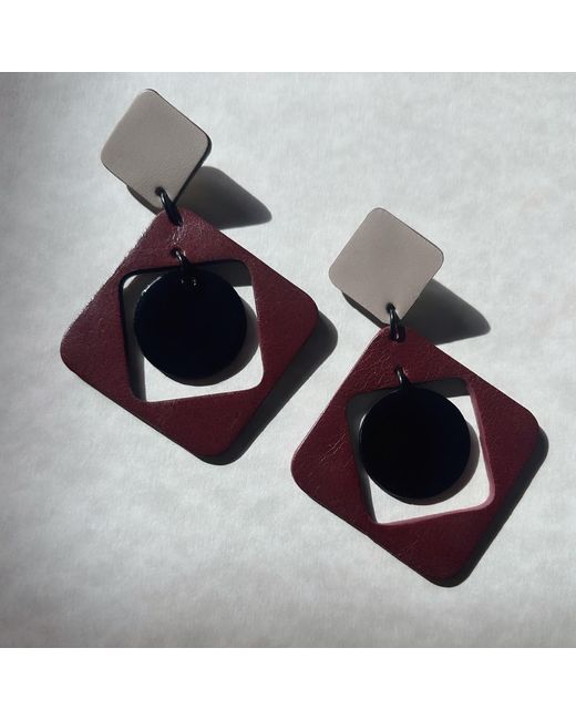 WAIWAI Multicolor Pivot Statement Earrings