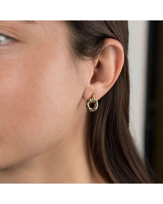 Belinda Jewelz Metallic Clover Luxe Studs