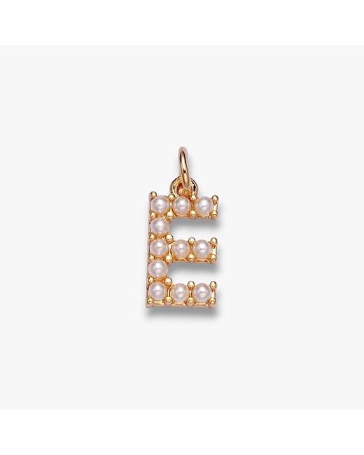 Alexie of Athens Metallic Delphi Monogram Talisman Pearls